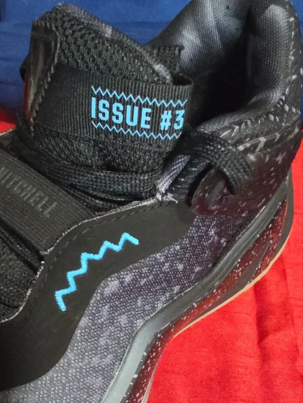 Spidamitchell Shoes - Gray with Blue & Red Accents Issue #3 Like New  (Xbox Edit
